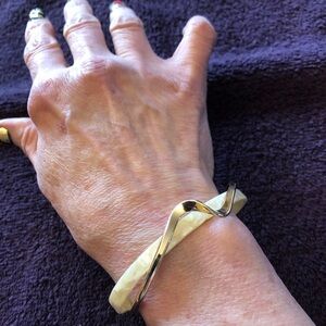 Handcrafted gemstone cuff bracelet by Mary's Gems